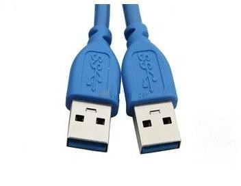 Hi-speed Biru USB 3.0 A ke A Kabel USB Kabel Data Transfer