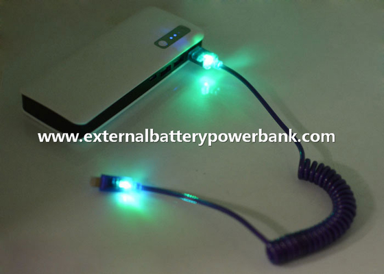 Colorful Bersinar LED semi USB Data Transfer Cable untuk Ponsel Android