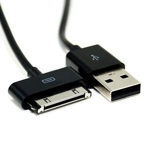 Ekstra panjang hitam 6FT Data USB Sync Cable untuk iPhone Apple 4 4S 3GS iPod iPad