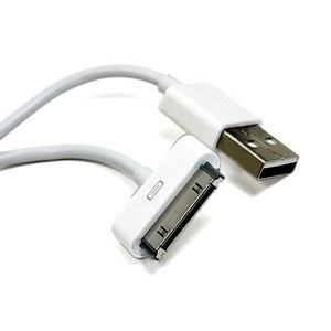 Ekstra panjang hitam 6FT Data USB Sync Cable untuk iPhone Apple 4 4S 3GS iPod iPad
