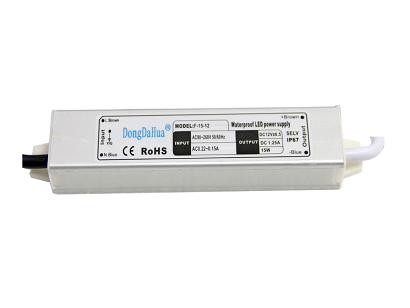 Putih Switching 12V DC Waterproof LED Power Supply 15W 1.25A, EPA3050B GB4943