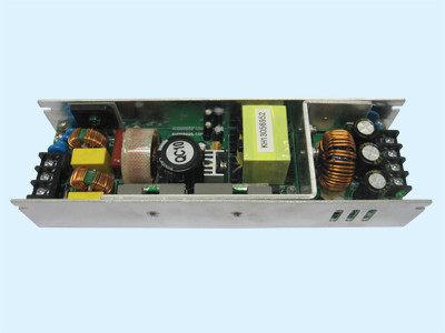 24VDC Single Output Buka Frame Power Supply 200W Untuk Led Lighting, Disesuaikan