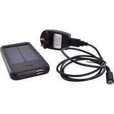 Portabel Lithium-ion Battery 5W Solar Charger terbuka Power Pack USB Battery