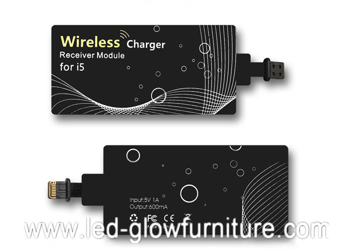 Smartphone Qi Wireless Power Bank Charger Penerima Pengisian Adapter Receptor