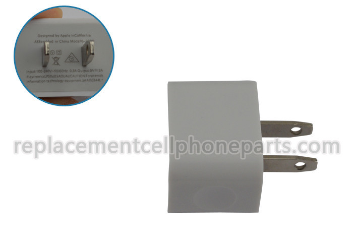 Jenis US / EU Mini Plug USB AC apple iphone adaptor daya untuk ponsel