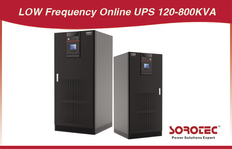 Dual Conversion 120 - 800KVA Low Frequency Online UPS / Uninterrupted Power Supply 50 / 60HZ