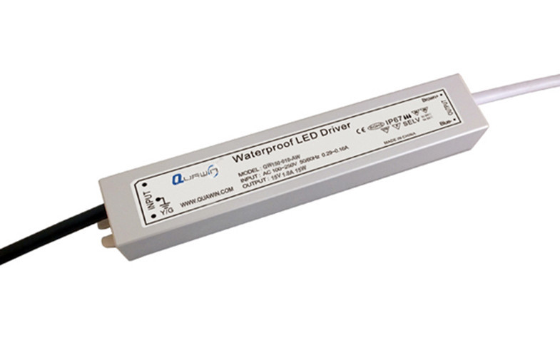 Constant Voltage 15 Watt Waterproof LED Driver, LED Display Circuit driver