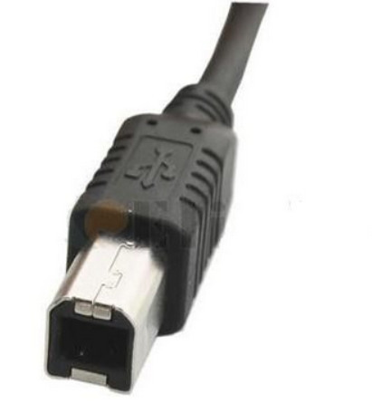 Sebuah Pria ke B Pria USB Transfer Data Kabel 480Mbps untuk Printer Scanner
