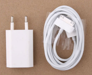 Data USB Uni Eropa Plug AC Charger Pengisian Kabel Mobile Phone Aksesori untuk iPod / iPhone 4 / 4s